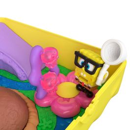 Mattel Cofre Bob Esponja Polly Pocket Jkc84, 7 Accesorios, +4 Años