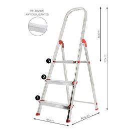 Escalera unica 3 peldaños 59 cm