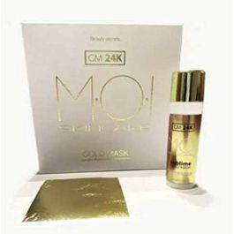 Moi GOLD MASK 24K ESTUCHE 7 pz - Tratamiento facial con láminas de oro 24K para arrugas y luminosidad Moi GOLD MASK 24K ESTUCHE 7 pz - Tratamiento facial con láminas de oro 24K para arrugas y luminosidad