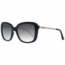 Guess Gafas GF6138 01B Gafas de sol para mujer, montura rectangular, 140 mm