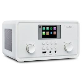 Medion MED1717434079310 Radio por Internet DAB+ Bluetooth 2 x 10 W RMS Blanco
