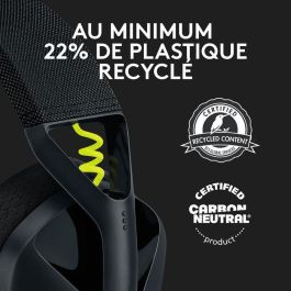 Auriculares Gaming Inalámbrico con Micrófono Logitech G435/ Bluetooth/ Negros y Amarillos Auriculares Gaming Inalámbrico con Micrófono Logitech G435/ Bluetooth/ Negros y Amarillos