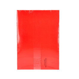 Q-connect Papel Color Din A4 80gr Rojo Intenso Paquete 500 Hojas