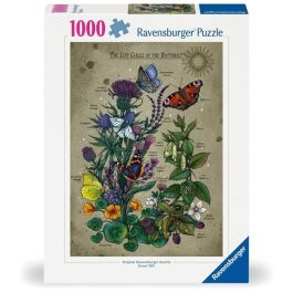 Ravensburger RAV1743574232458 Puzzle El Círculo de la Vida de la Mariposa - 1000 piezas, Multicolor - Edades 14+