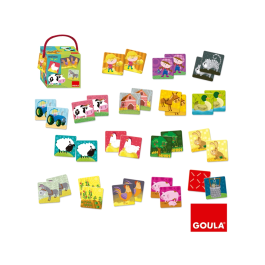 Diset Juego Didáctico Memo Granja para Niños a Partir de 3 Años