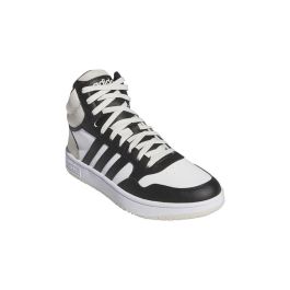 Zapatillas Casual Hombre Adidas Hoops 3.0 Mid Blanco XL