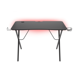 GENESIS Escritorio Gaming Holm 200 Negro con Iluminación RGB y Hub USB 3.0 Precio: 99.50000005. SKU: S7803908