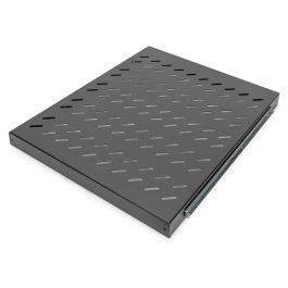 Digitus 1HE 30x483x570mm Negro Balda Extraíble para Rack 19" hasta 25kg