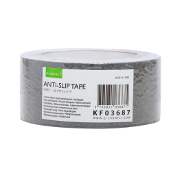Q-connect Cinta Antideslizante Gris 5mt x 50 mm