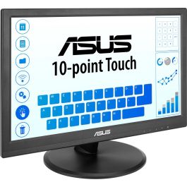 Asus VT169HE Monitor Táctil Profesional 15.6" Full HD IPS 10 Puntos Táctiles Windows 11 Eye Care VESA Negro