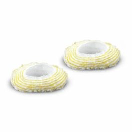 KARCHER - 2 Bonetes para cepillo redondo - Compatible con limpiadoras a vapor EasyFix (SC 1, SC 2, SC 3, SC 3 Deluxe, SC 4, SC5 Iron Plug) Precio: 32.79000054. SKU: B1EERCVXK8