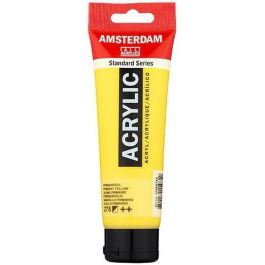 Pintura acrílica Talens Amsterdam Amarillo 120 ml (3 Unidades)