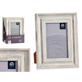 Portafotos Efecto Madera Plata 10x15 cm Giftdecor - Marco fotos plástico y vidrio (24 Unidades) Precio: 65.94999972. SKU: S3609096