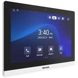 Akuvox C319S Estación Interior Pantalla Táctil 10" IPS Android POE Wifi Negra