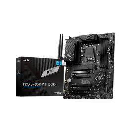 Placa MSI Pro B760-P Wifi Ddr4,Intel,1700,B760,4Ddr4,Wifi,Matx Precio: 140.49999942. SKU: S7820227