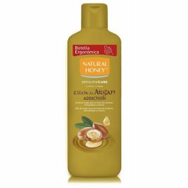 Natural Honey Elixir de Argán Gel de Baño 600 ml con Aceite de Argán para una Piel Suave e Hidratada
