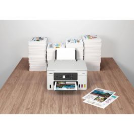 Canon 5777C006 Impresora Multifunción Recargable MAXIFY GX3050 MegaTank WiFi Dúplex Blanca Compatible Windows Mac Chrome OS