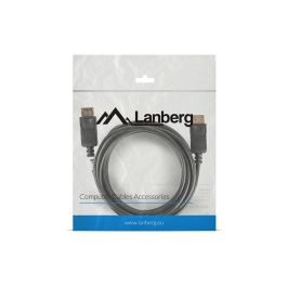 Lanberg Cable Displayport Macho Macho 4K Versión 1.2 Negro 3 Metros Precio: 8.49999953. SKU: S5611057