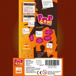 SD GAMES Juego de Mesa Pop Com Español - 4-14 Jugadores, +13 Años, Partidas 20 Minutos