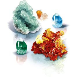 Clementoni Juego Científico Crea Cristales para Niños a Partir de 10 Años