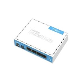 Mikrotik RB941-2ND Punto de Acceso hAP lite Wifi 4, 2.4GHz 300Mbps, 4 Puertos Fast Ethernet, Alimentación USB Precio: 27.50000033. SKU: S5604605