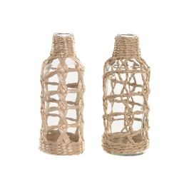 DKD Home Decor Jarron Cottage de Cristal y Fibra Transparente Marron 7 x 19 x 7 cm (24 Unidades) DKD Home Decor Jarron Cottage de Cristal y Fibra Transparente Marron 7 x 19 x 7 cm (24 Unidades) Precio: 86.49999963. SKU: B18NCFJWTH