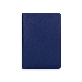 Liderpapel Lipsi Agenda 2026 Día Página A5 Azul Papel 70gr FSC Encuadernada