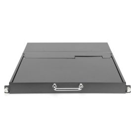 Digitus Consola KVM Modular HD LCD 17" TFT, 8-Port CAT 5 KVM con Touchpad, Teclado US