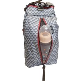 BEABA Sydney II Play Print Gris / Coral Bolsa BEABA Sydney II Play Print Gris / Coral Bolsa
