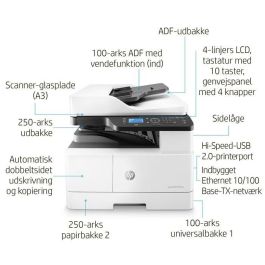 HP LaserJet MFP M443nda Láser