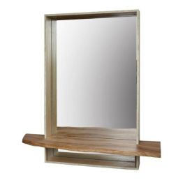 Espejo Alpino DKD Home Decor Natural 13 x 60 x 60 cm (2 Unidades) Precio: 98.50000039. SKU: B1H8XH4C59