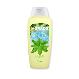 Agrado Gel de Baño y Ducha Tropical 750ml con Aroma a Plátano - Hidratación y PH Neutro para Todo Tipo de Piel Precio: 1.88999943. SKU: S4509815
