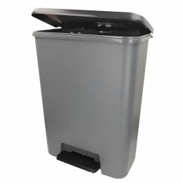Cubo de basura Curver Gris oscuro Plástico 50 L (5 Unidades)
