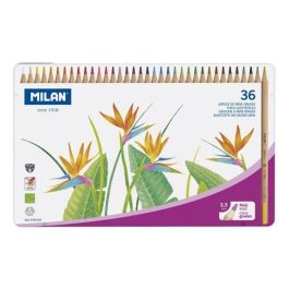 Milan Lápices De Colores Mina Gruesa C-Surtidos Estuche Metálico 36 Unidades Precio: 12.50000059. SKU: S8413180