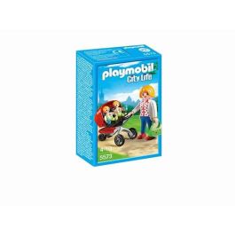 Mama con carrito de gemelos playmobil city life Mama con carrito de gemelos playmobil city life