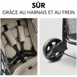 HAUCK HAU4007923171615 Cochecito Sport Plegable y Reclinable con Capota y 4 Ruedas, Color Azul