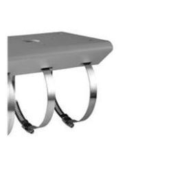 Hikvision Soporte a Poste para Cámaras Bullet DS-2CE15xxP(N)-VFIR3, DS-2CC11xxP(N)-VFIR, DS-2CD82xxF(WD)-EI(Z)(S), DS-2CD42xxF(WD)-I(Z)(S), DS-2CD26xxF-I(S)