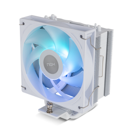Nox NXHUMMERR400ARGBWH Ventilador con Disipador Hummer R-400 ARGB 12cm Compatible Intel/AMD