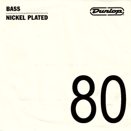 Cuerda Bajo Dunlop Nickel Entorchado .080 Precio: 8.49999953. SKU: B1FW636T64