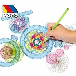 Molto Set de Dibujo Graphics Completo con 28 Accesorios para Niños +3 Años - Incluye Mesa de Dibujo Grande 124x60cm Molto Set de Dibujo Graphics Completo con 28 Accesorios para Niños +3 Años - Incluye Mesa de Dibujo Grande 124x60cm