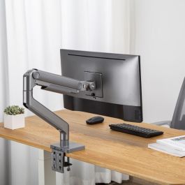 Ewent EW1529 Soporte de Monitor para Escritorio, VESA 75x75/100x100, hasta 49 Pulgadas y 20Kg, para Monitores Planos/Curvos/Ultrawide