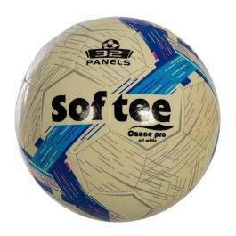 Balón de Fútbol Softee Ozone Pro Dorado Blanco 11 Balón de Fútbol Softee Ozone Pro Dorado Blanco 11