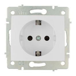 Solera Base Bipolar con T/TL 16A 250V Schuko con Obturador Serie Europa ERP60 Blanco Termoplástico 83x81mm Precio: 4.99000007. SKU: S7906912