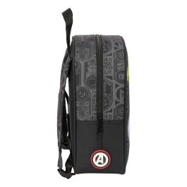 Mochila Escolar The Avengers Vendetta Negro 22 x 27 x 10 cm