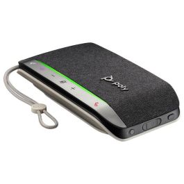 Poly Sync 20 Altavoz Manos Libres USB Bluetooth Batería 20h Micrófono Cancelación Ruido y Cargador Portátil 3200mAh 350g