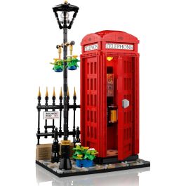 LEGO Ideas Cabina Telefónica Roja de Londres 21347 - Juego de Construcción de Plástico con 1460 Piezas para Adultos