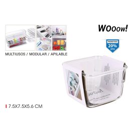 Organizador Wooo 7.5 x 7.5 x 5.6 cm - Wooow (36 Unidades) Precio: 30.8999999. SKU: B1BPRBDG6W