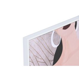 DKD Home Decor Cuadro Scandi Gris Beige Lienzo Ps 60 x 45 x 2.5 cm (4 Unidades)