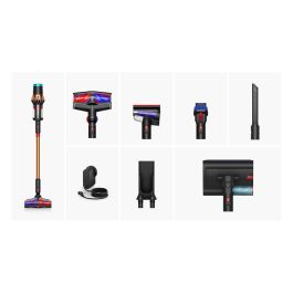 Dyson V16 Piston Animal Submarine Aspiradora Escoba 3 en 1 Sin Bolsa 900W 315AW 1.3L Negro Cobre, Filtro HEPA, Turbo, Pantalla LCD