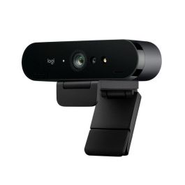 Logitech 960-001194 Webcam Brio Stream 4K HD Enfoque Automático HDR Micrófonos Cancelación Ruido Windows Hello